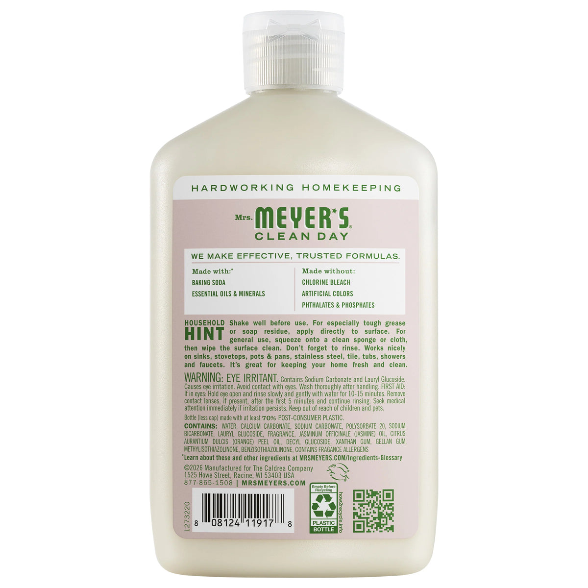 Apple Blossom Baking Soda Cream Cleaner