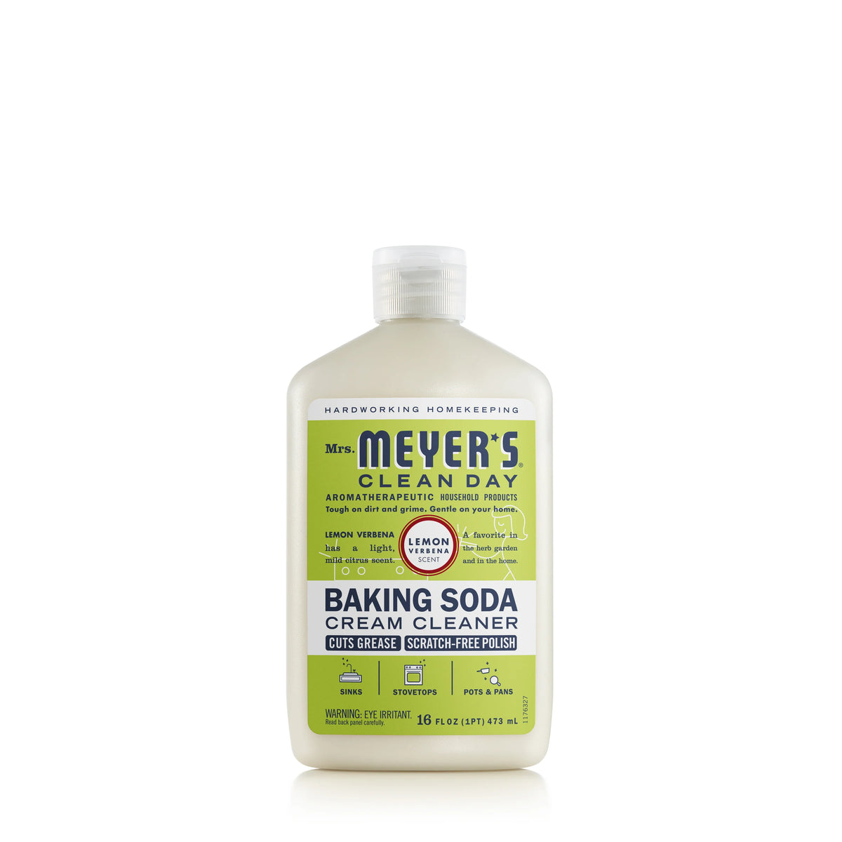 Lemon Verbena Baking Soda Cream Cleaner - 16 oz