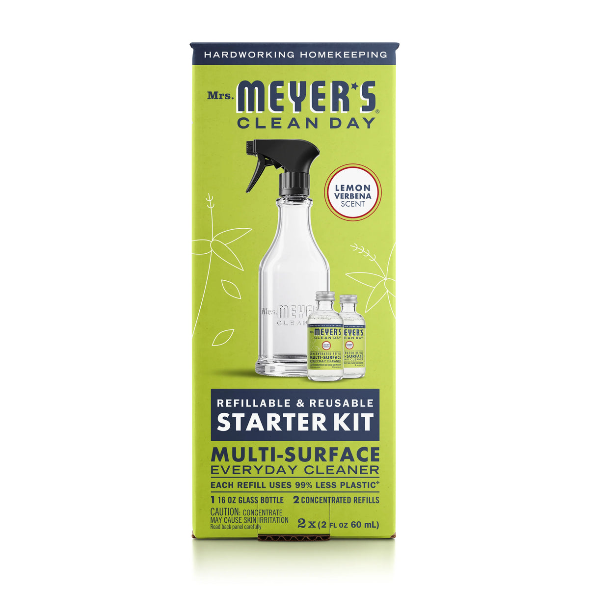 Lemon Verbena Multi-Surface Everyday Cleaner Concentrate Starter Kit